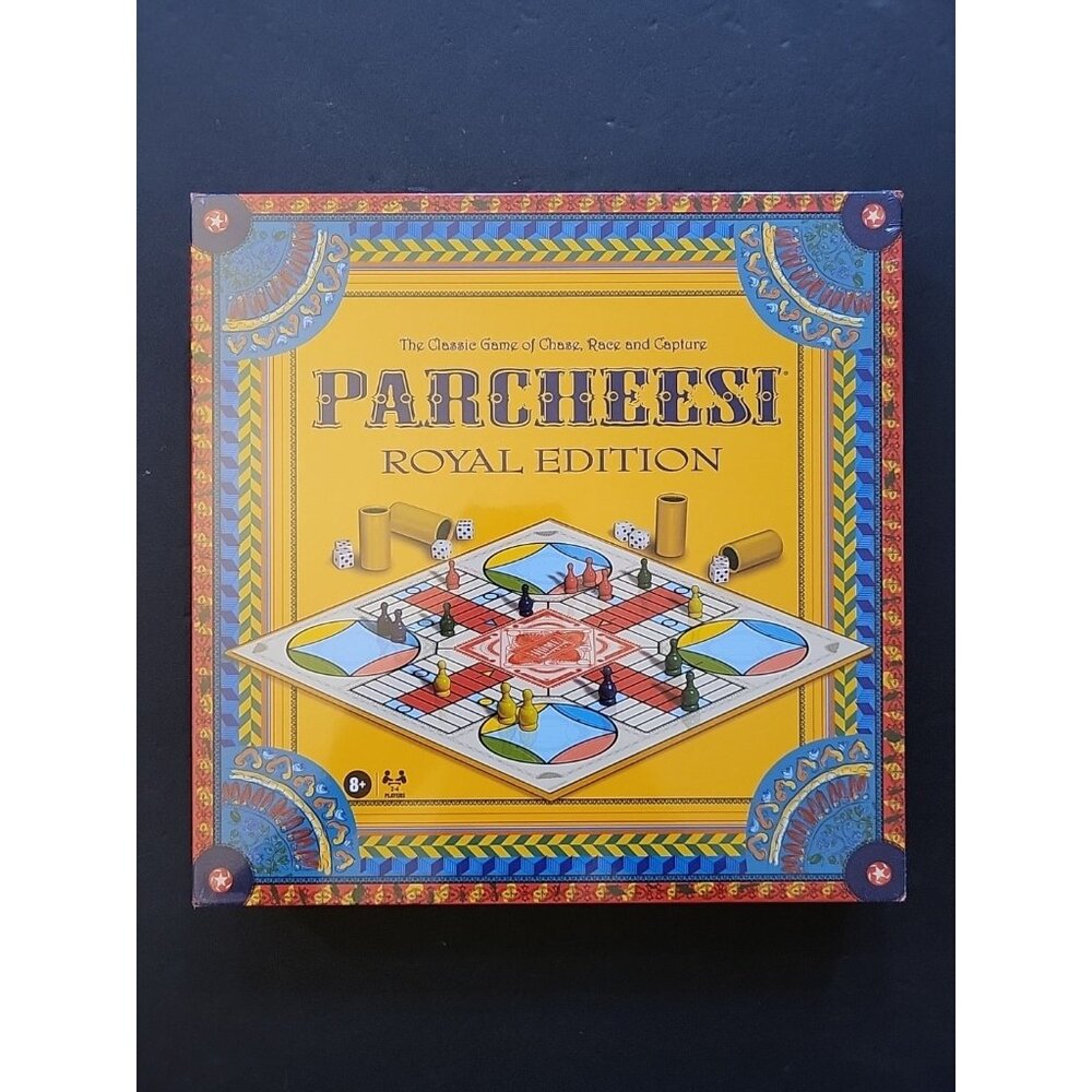 Winning Moves Parcheesi Royal Edition Board Game 2024 NEW FACTORY SEALED